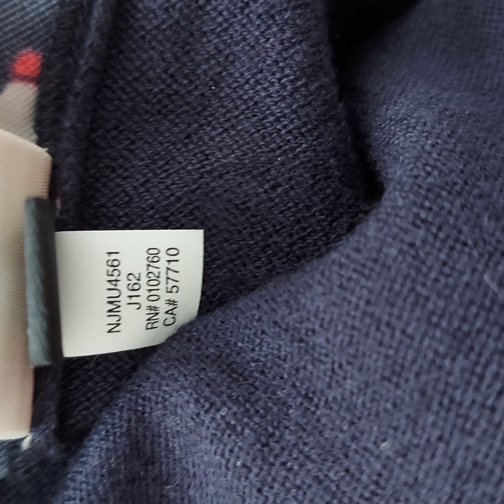 Kate Spade Head in the Clouds Hot Air Balloon Sweater Size Large Blue Multicolor - Picture 14 of 16
